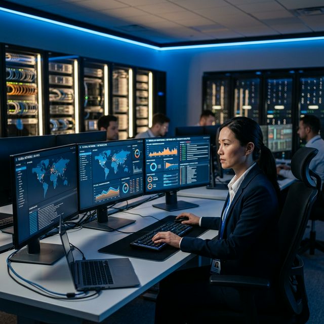 Centro de operaciones tecnológicas profesional